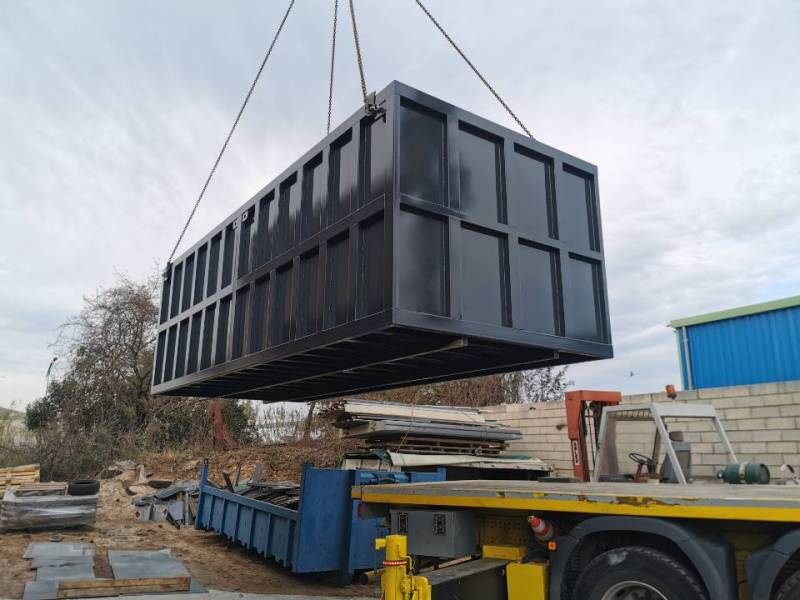 constructeur de benne piscine en acier déposable le Muy var